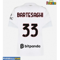 AC Milan Davide Bartesaghi #33 Auswärtstrikot Frauen 2026-27 Kurzarm